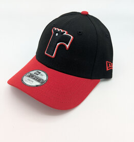 Casquette Enfant 940 Noire/Rouge logo R