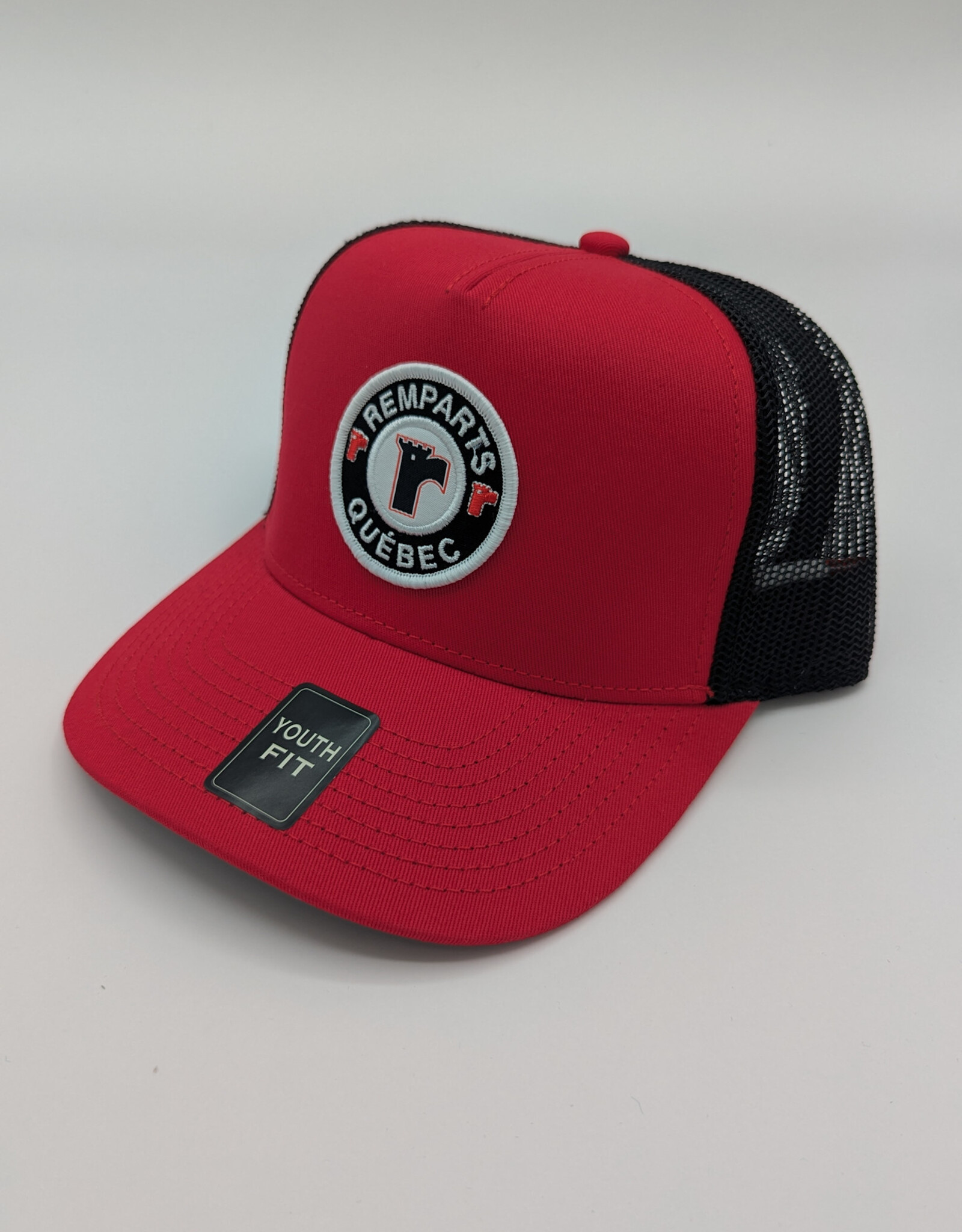 Casquette Rouge Filet Noir Enfant