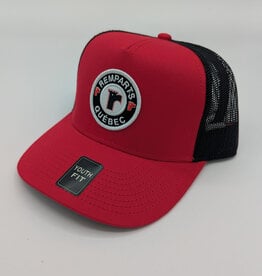 Casquette Rouge Filet Noir Enfant