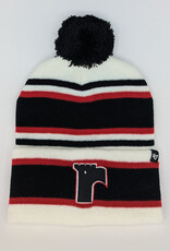 Tuque 47 Noir-Rouge-Blanc Enfant