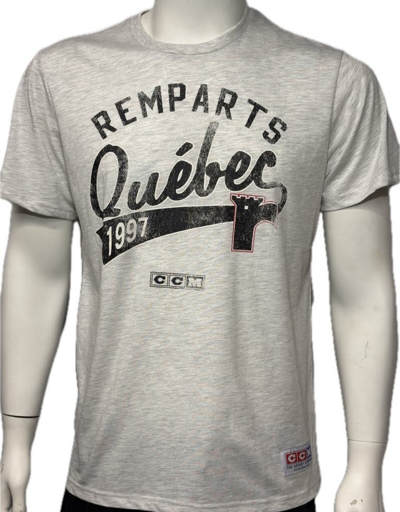 T-Shirt Gris Pâle CCM Vintage