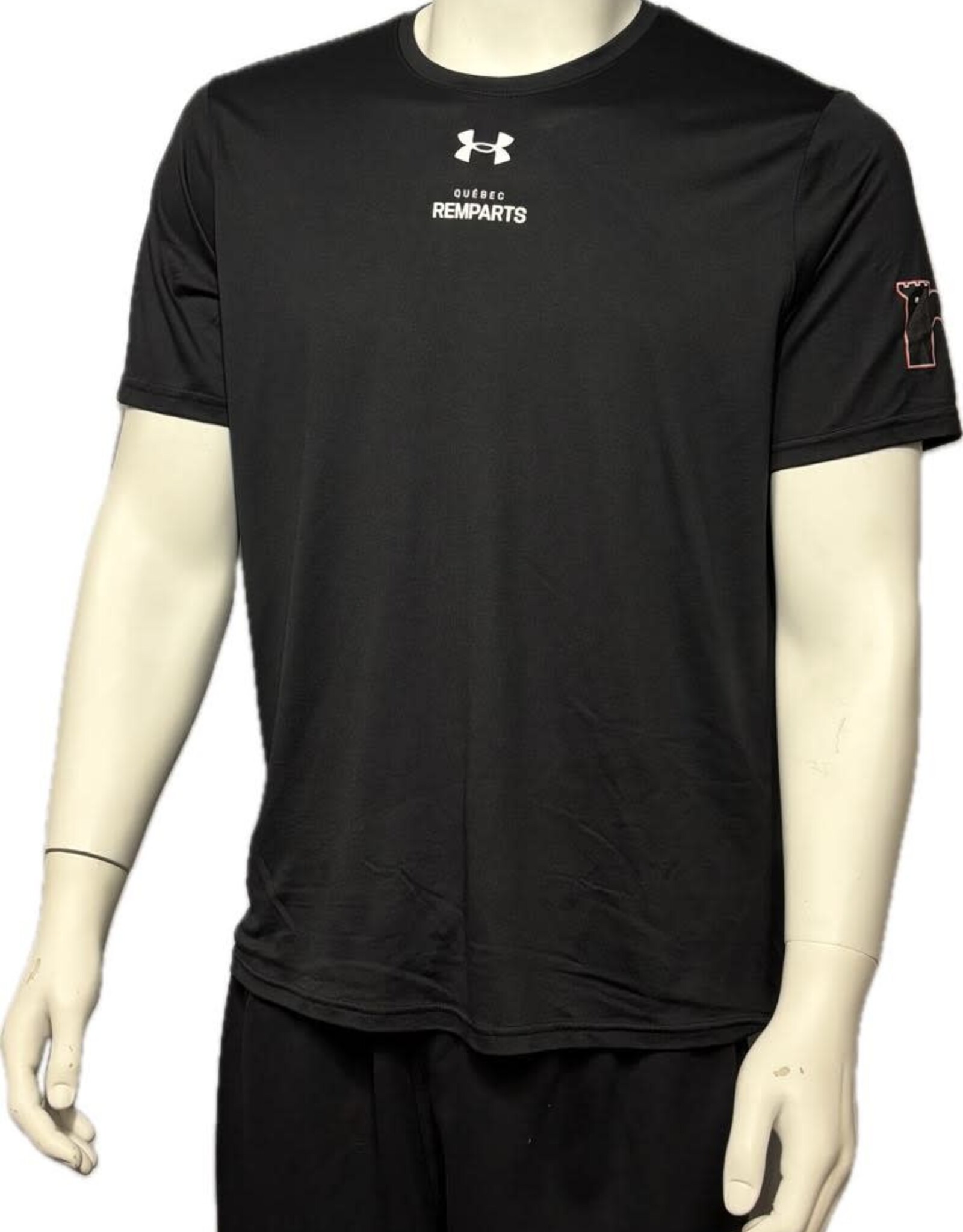 T-Shirt Noir Dryfit UA