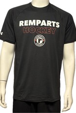 T-Shirt Noir UA Remparts Hockey