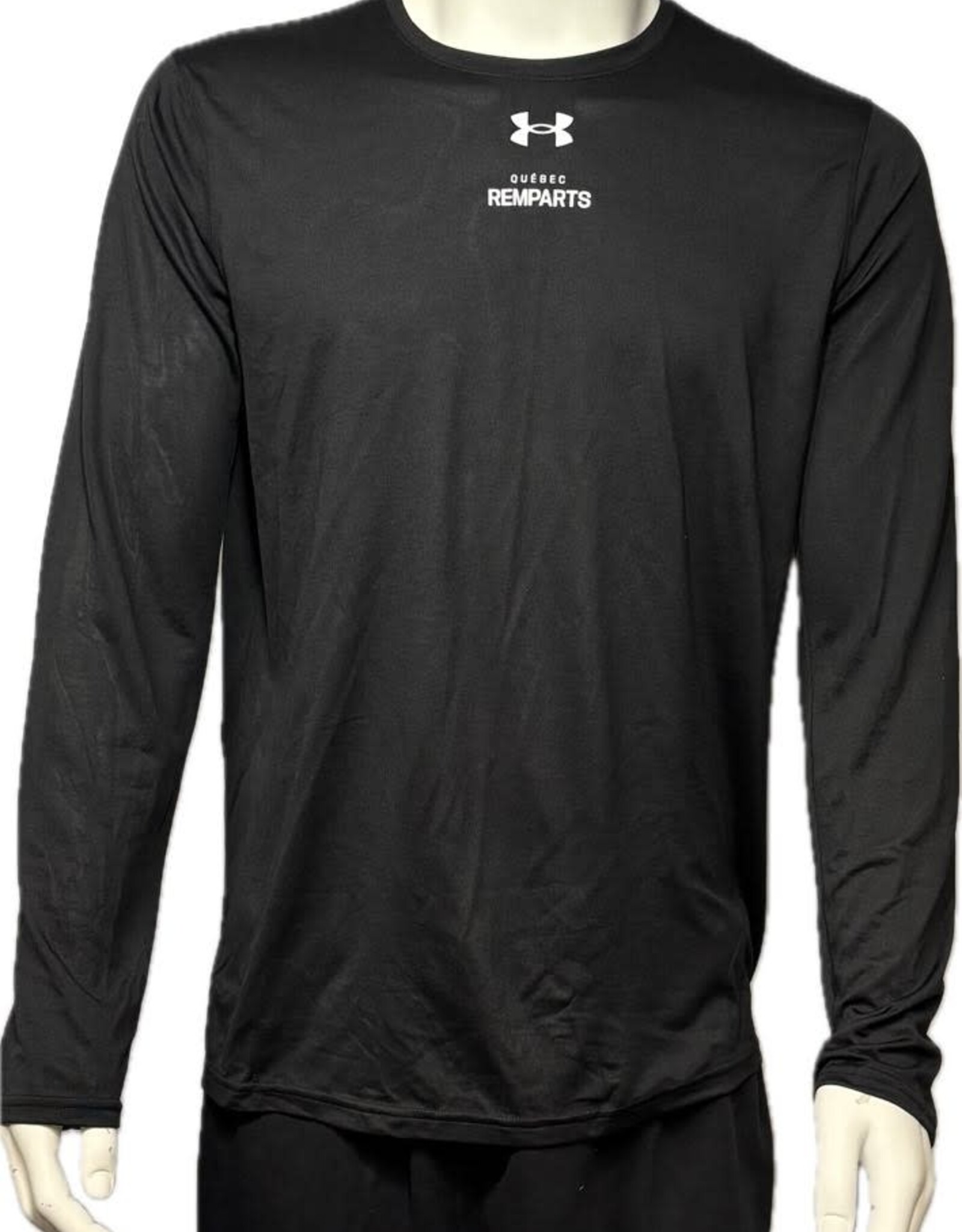 Manche Longue Noir Dryfit UA
