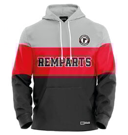 Hoodie Trois couleur Gris