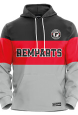 Hoodie Trois Couleurs Noir