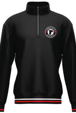 1/4 Zip Noir Cuff Enfant