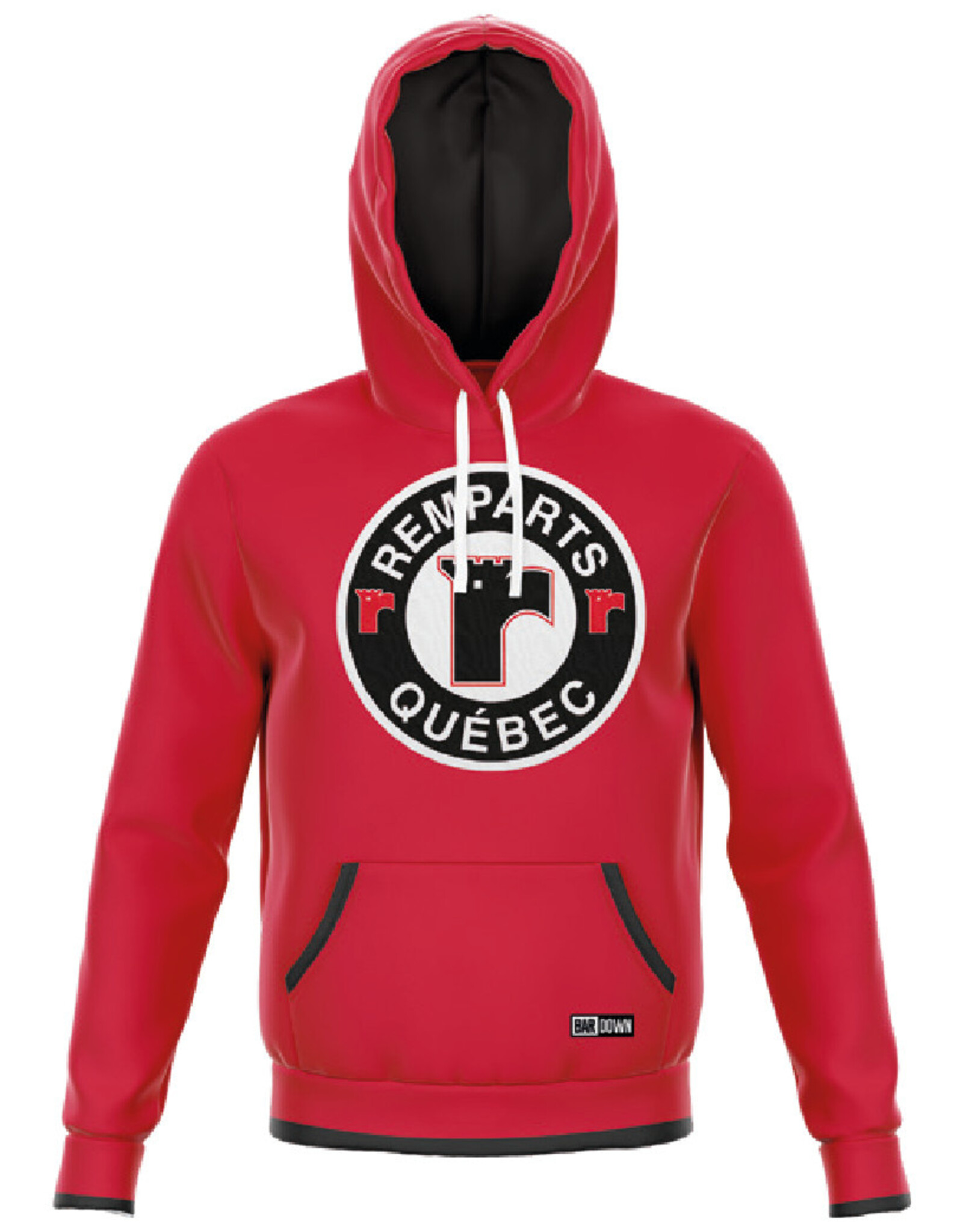 Hoodie Rouge Edge Enfant
