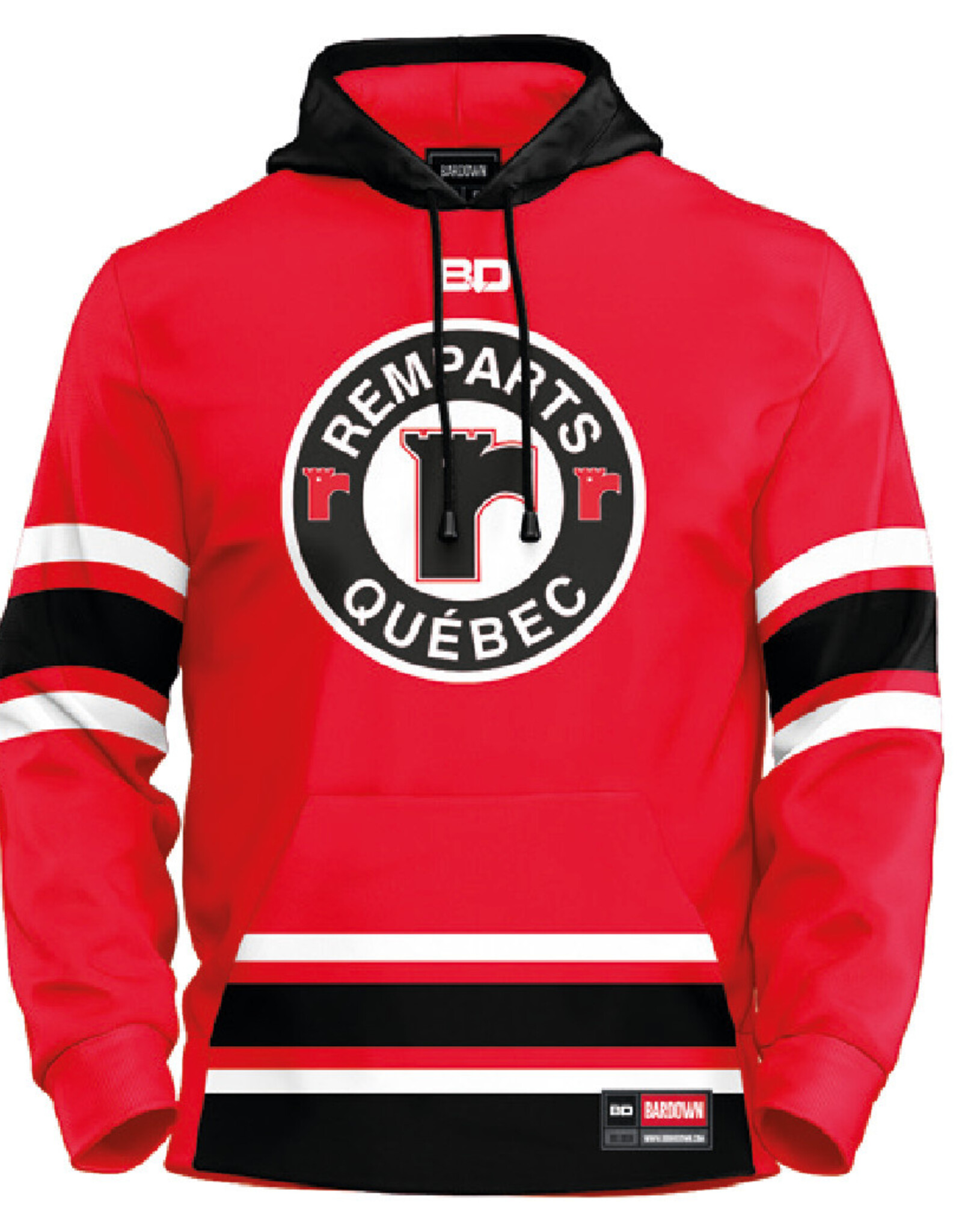 Hoodie Chandail Rouge Sublimé Enfant