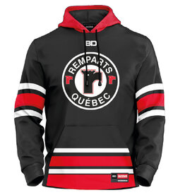 Hoodie Chandail Noir Sublimé Enfant