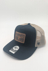 Casquette 47' Trucker Patch Cuir