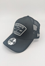 Casquette Noire Patch Noire