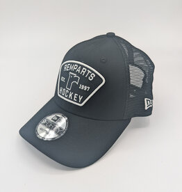 Casquette Noire Patch Noire