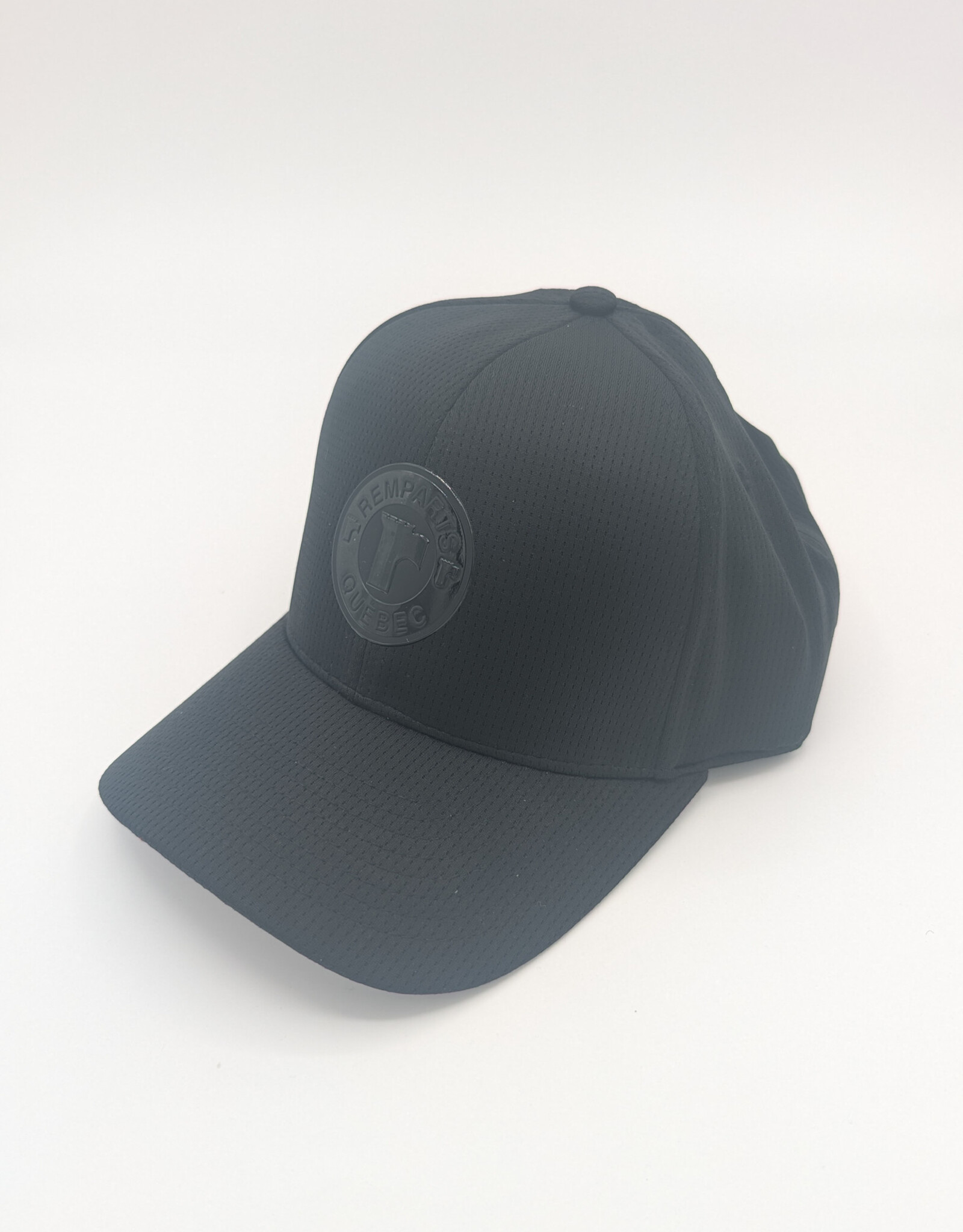 Casquette Noire Zephyr Logo Noir