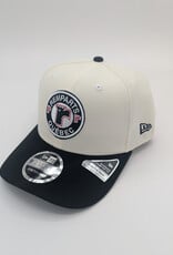 Casquette Ivoire-Noire Logo Rond