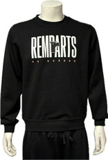 Crewneck Noir Remparts Blanc