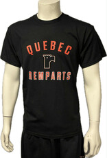 T-Shirt Noir Quebec Remparts