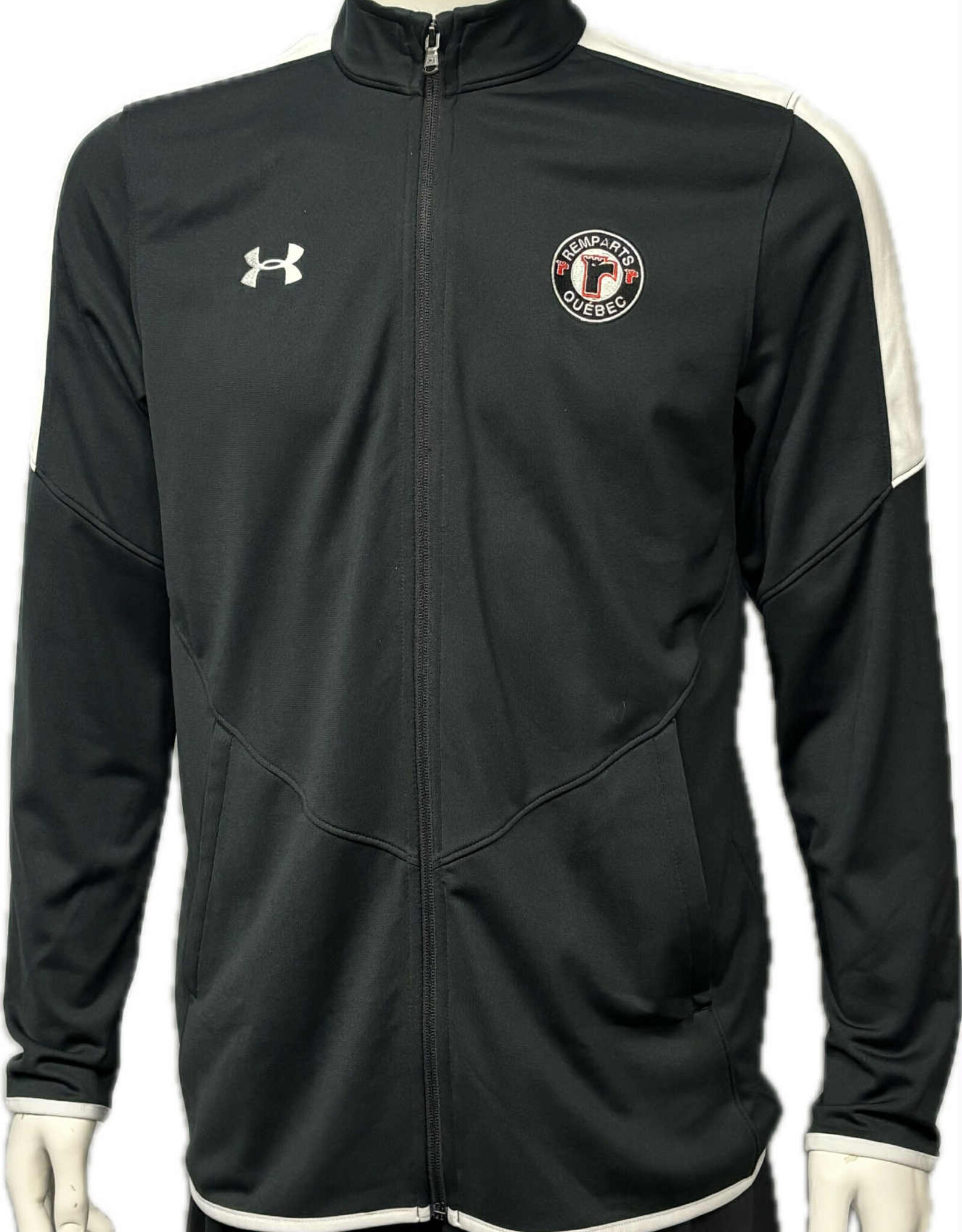 Veste Noir UA Ligne Blanc