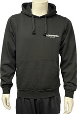 Hoodie Noir Logo Gris