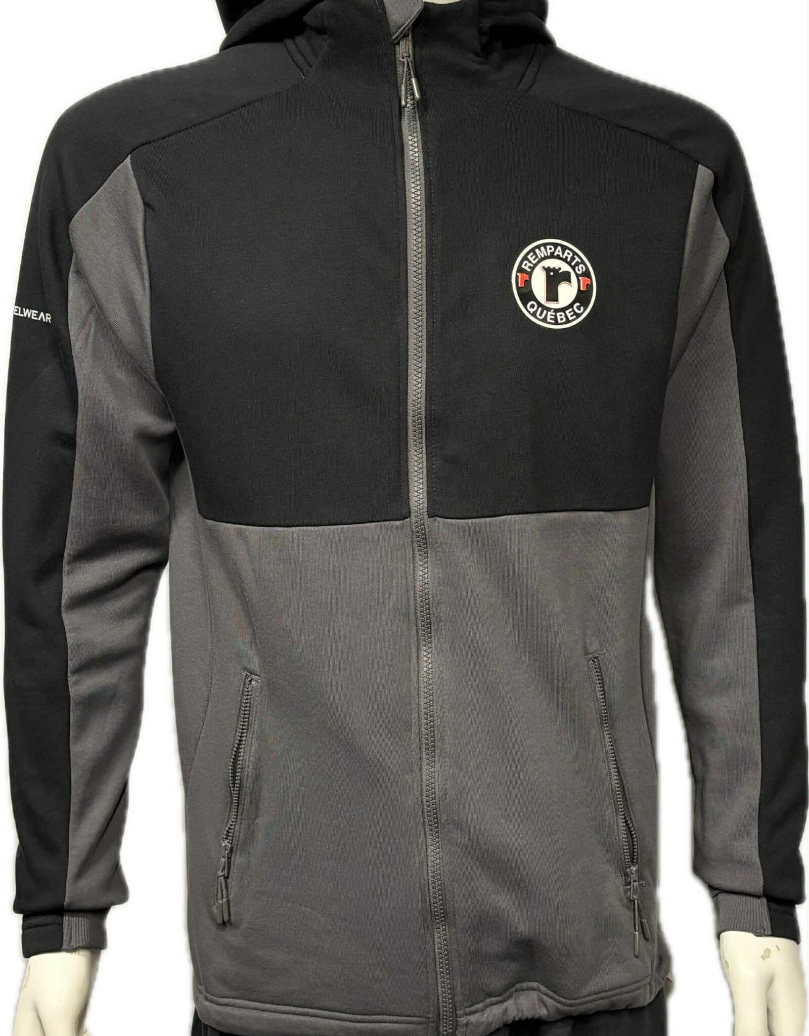 Veste Noir/Charcoal Logo