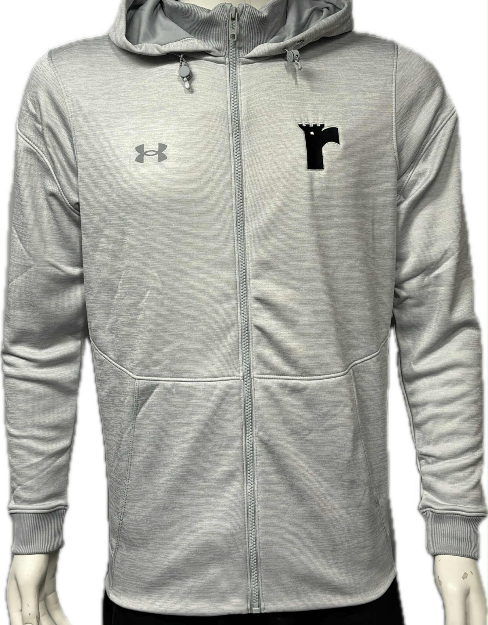 Hoodie Zip Gris Clair Homme