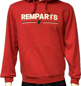 Hoodie Rouge Remparts Blanc