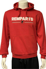 Hoodie Rouge Remparts Blanc