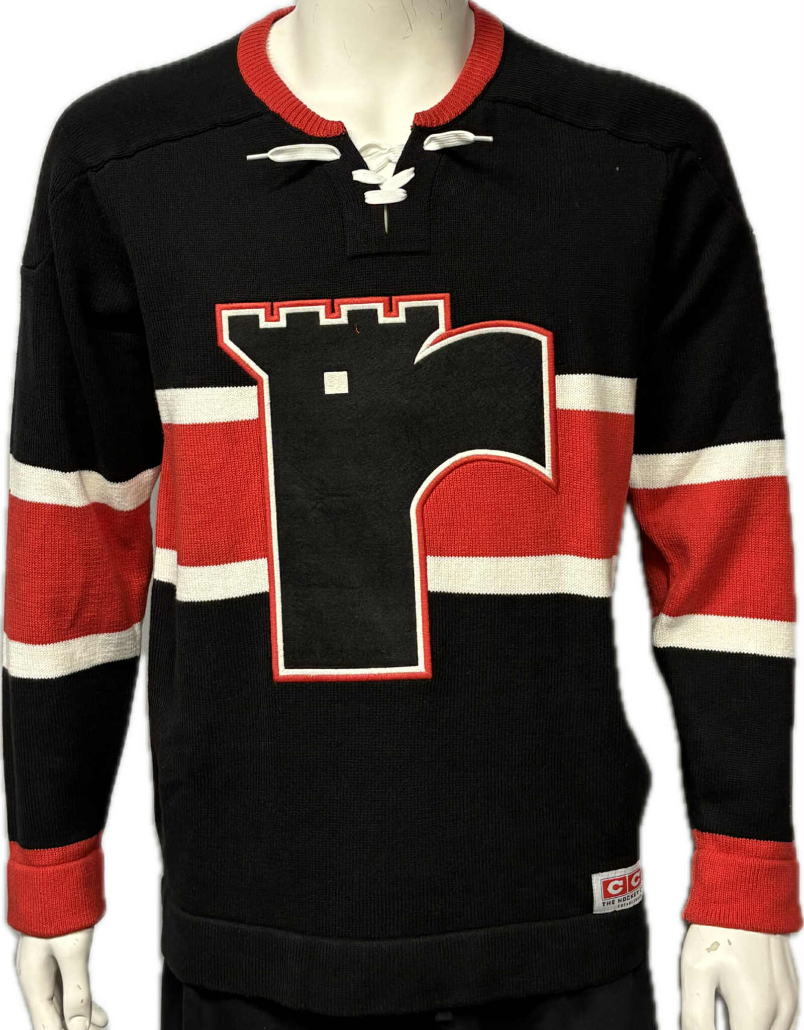 Chandail Noir CCM Vintage