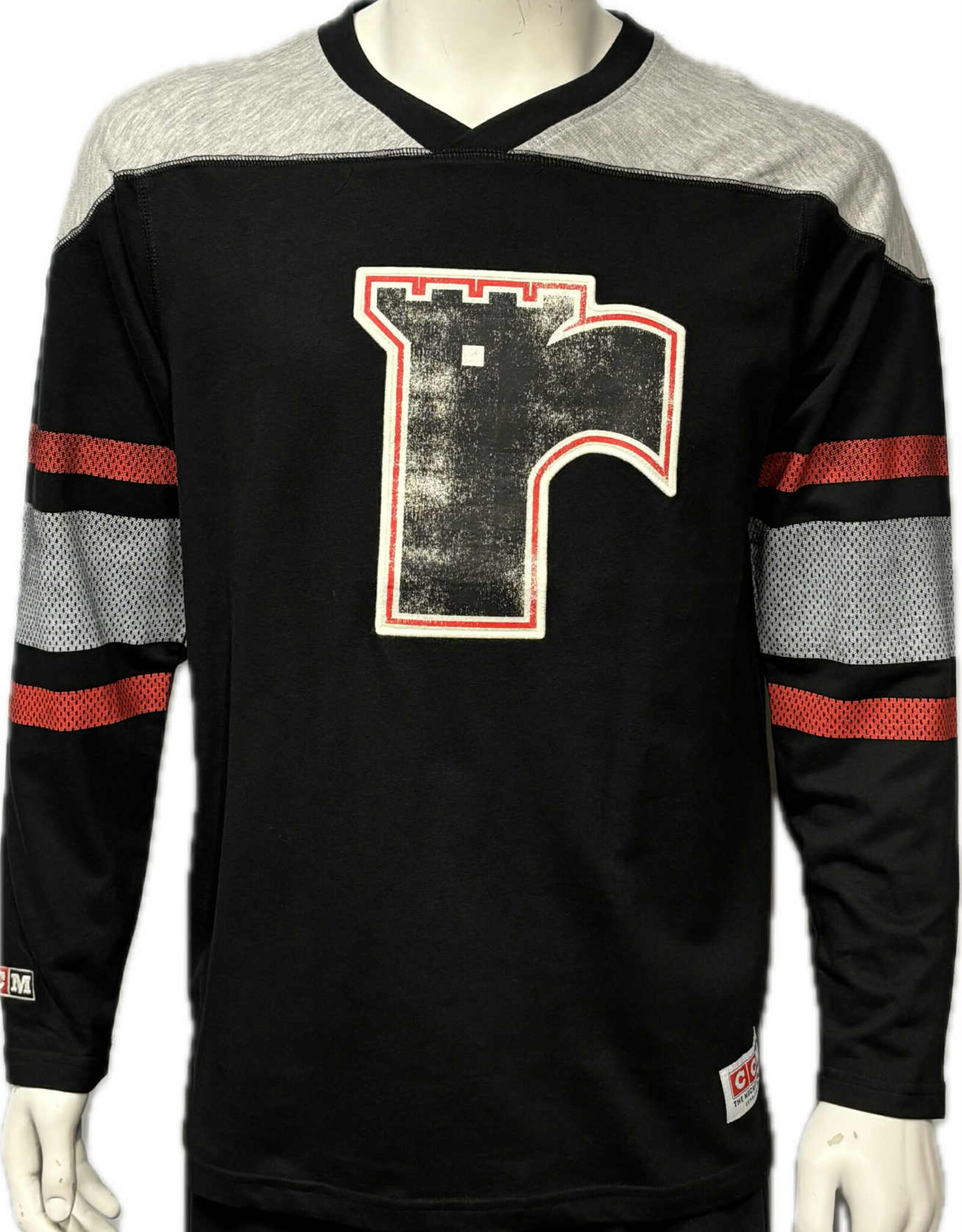 Manches Longues Noir Vintage