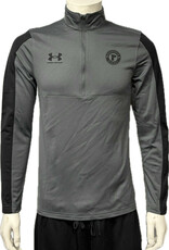 1-4 Zip Gris-Noir UA