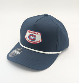 Casquette Marine Lacet Canadiens