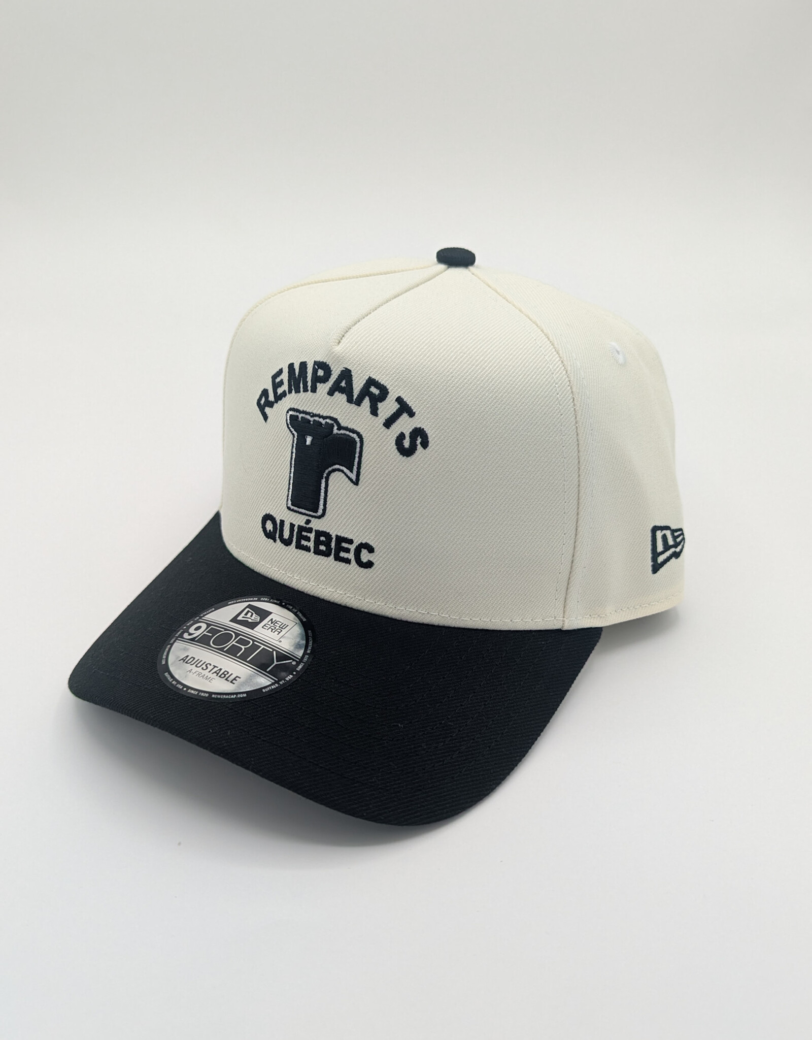 Casquette Ivoire-Noire Remparts Québec