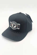 Casquette Noire Lacet