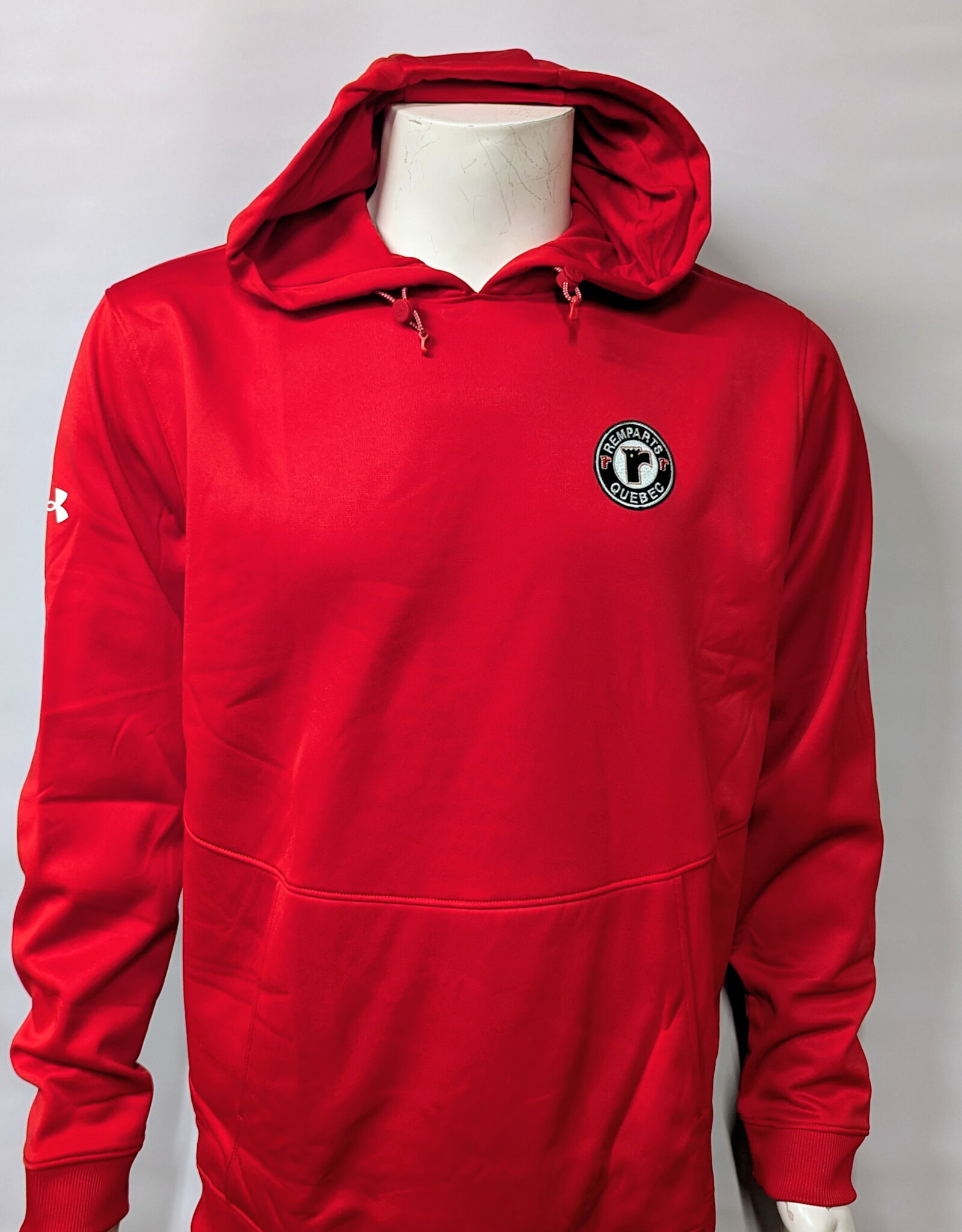 Hoodie Rouge UA Storm