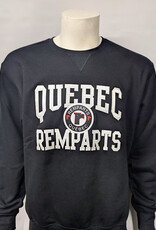 Crewneck Noir Twill Blanc