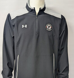 1/4 Zip Noir UA Motivate