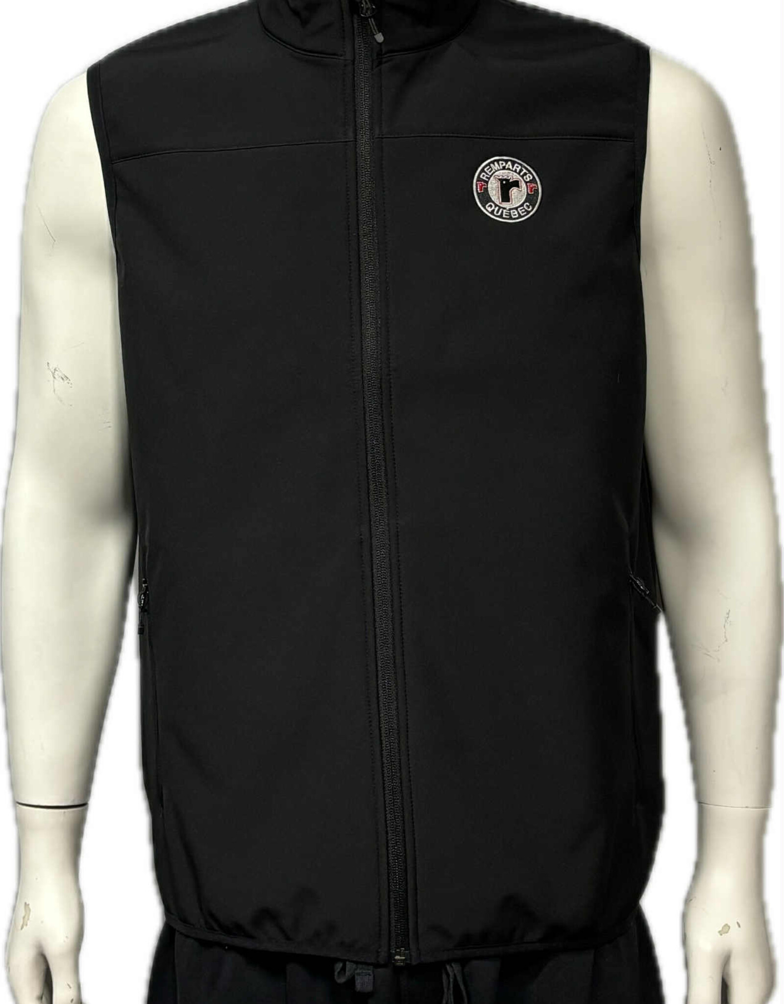 Clique Veste Noir sans manche