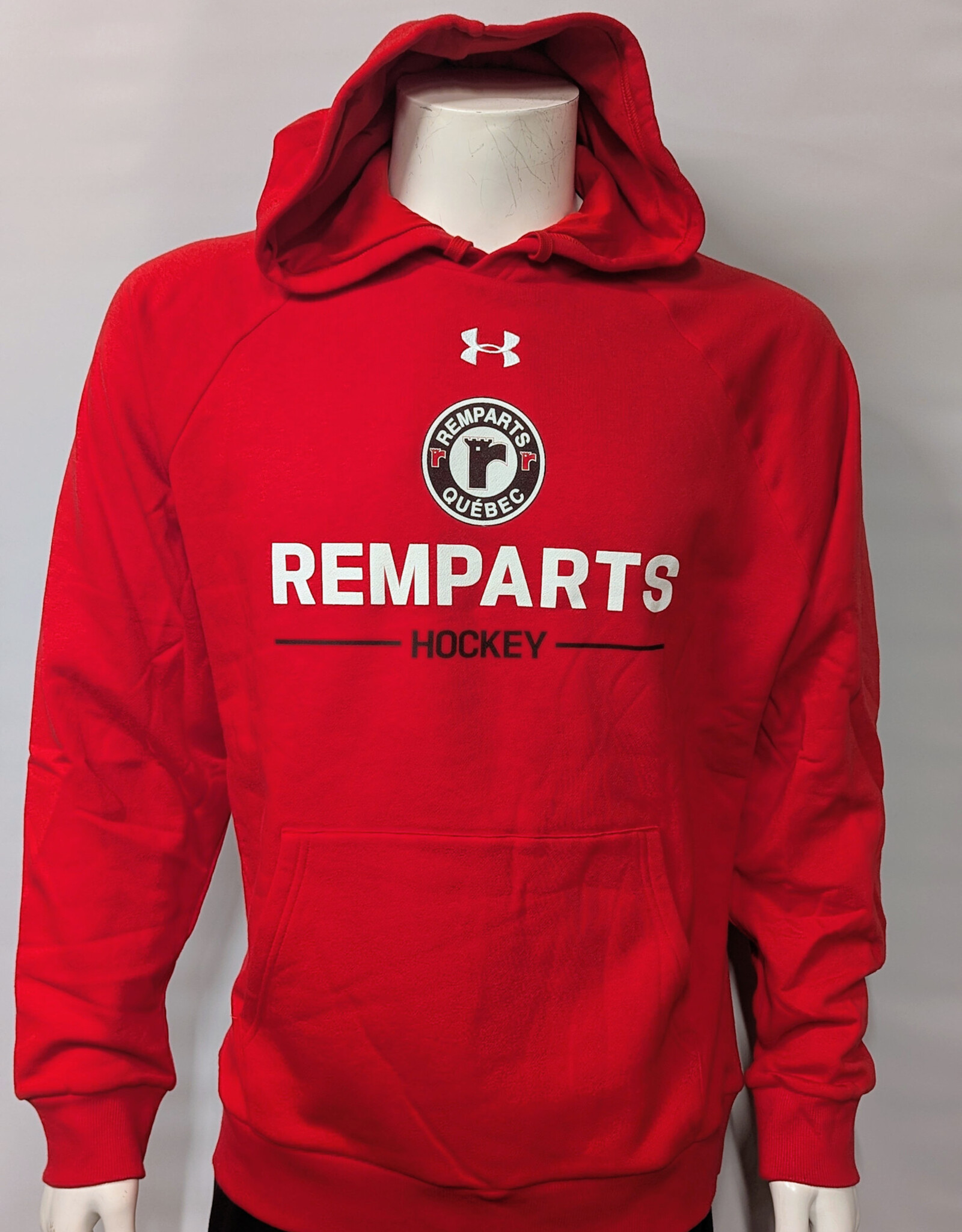 Hoodie Rouge UA Remparts Hockey