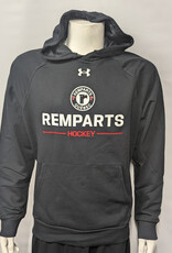Hoodie Noir Remparts Hockey