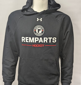 Hoodie Noir Remparts Hockey