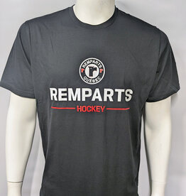 T-Shirt Noir UA Remparts