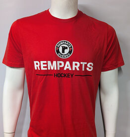 T-Shirt Rouge UA Remparts Hockey
