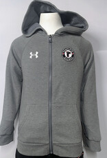 Hoodie Zip Gris UA Enfant