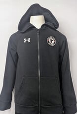 Hoodie Zip Noir UA Enfant
