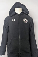 Hoodie Zip Noir UA Enfant