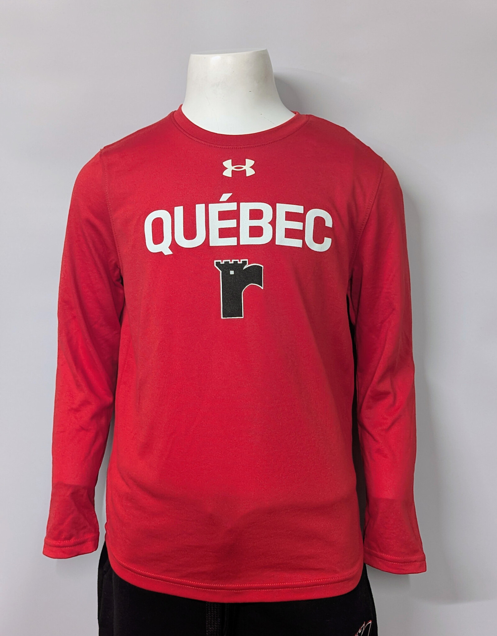 Manche Longue Rouge UA Enfant
