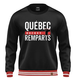 Crewneck Noir & Rouge Enfant