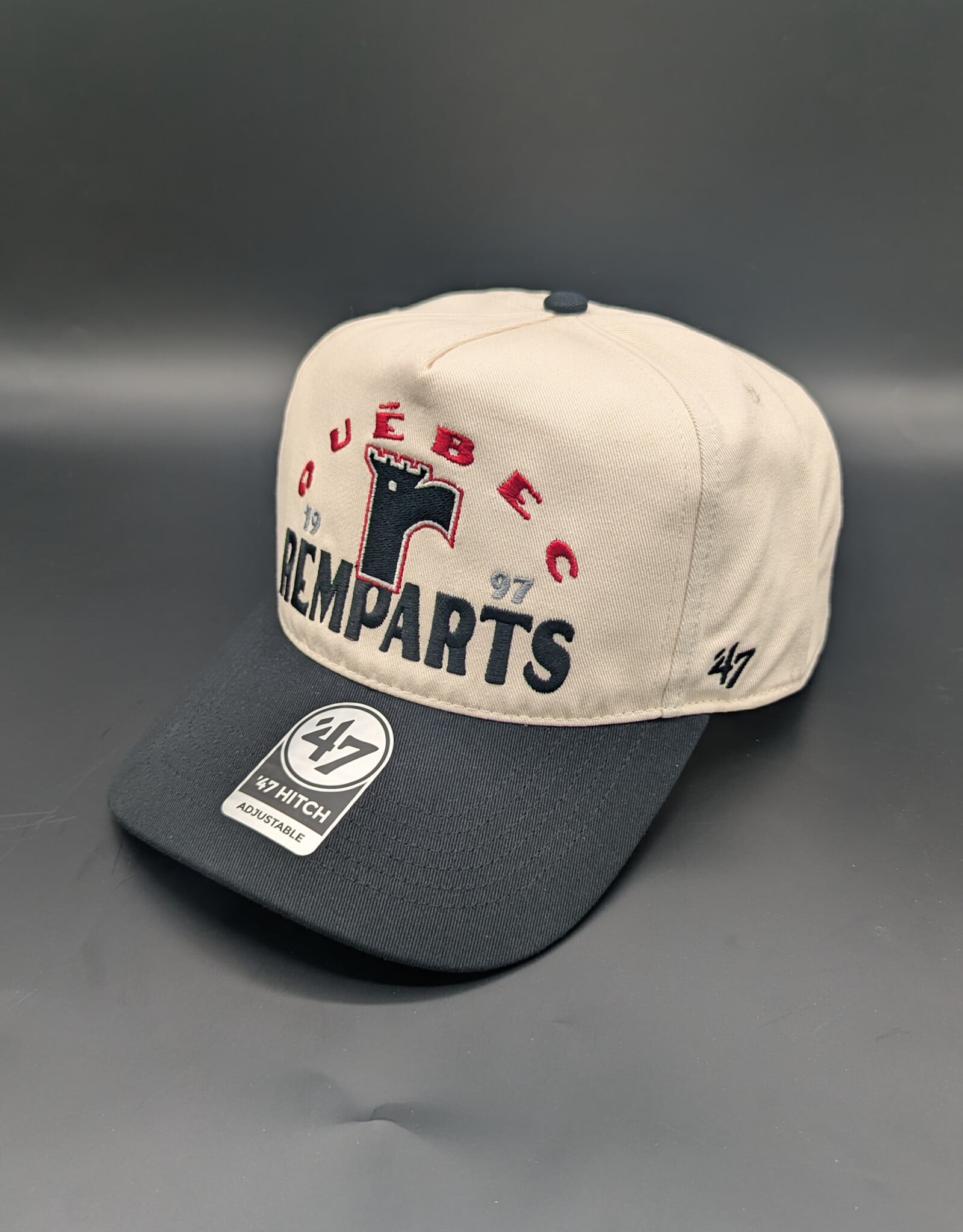 Casquette 47' Ivoire-Noire