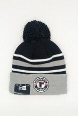 Tuque Grise-Noire Ligné