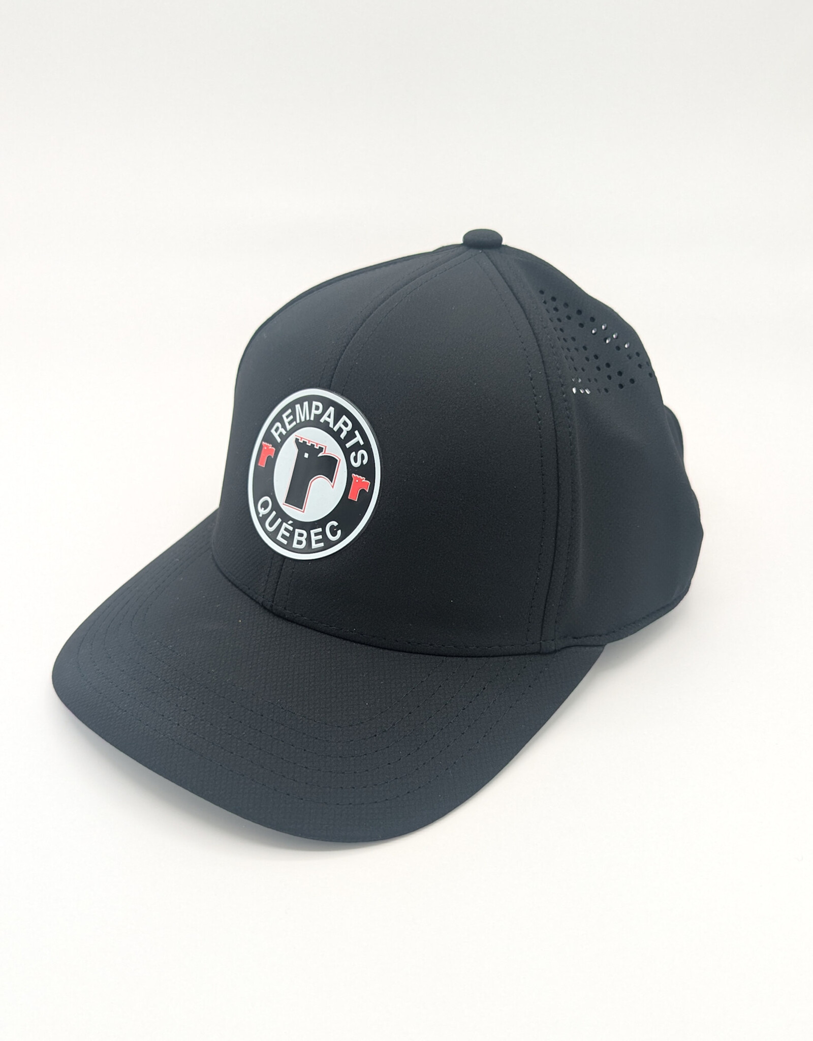 Casquette Noire Ascend Logo